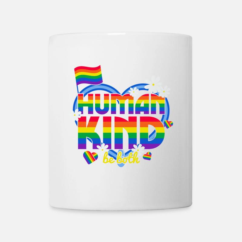 LGBT, schwul, lesbisch, stolz - Tasse - Weiß