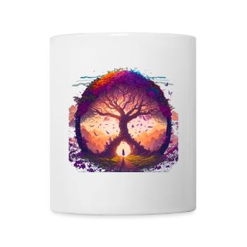 L’Arbre des rêves - Mug blanc - blanc - Devant