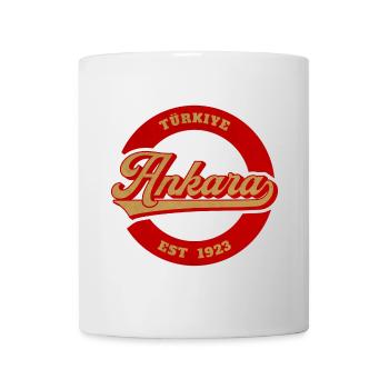 Ankara Vintage Logo Est 1923 - Mug blanc - blanc - Devant
