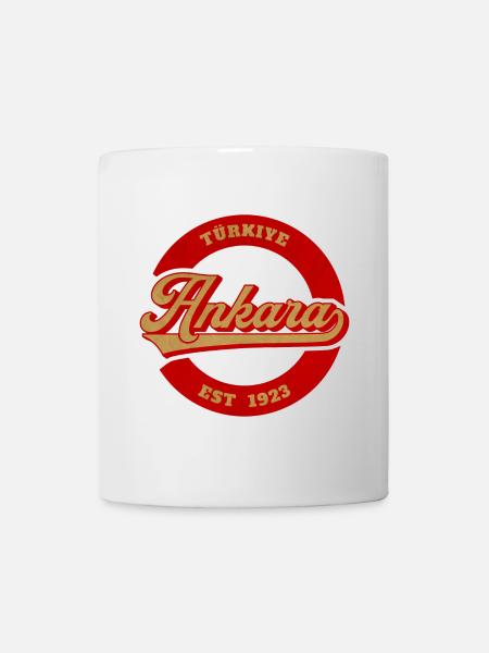 Ankara Vintage Logo Est 1923 - Tasse - Weiß