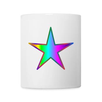 STAR. STARS. STAR. FEAST. ANNIVERSARY. CHRISTMAS - Mug - white - Front