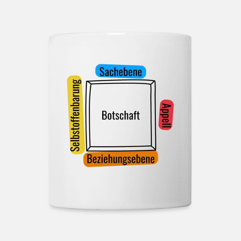 Vier Ohren Modell - Tasse - Weiß