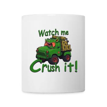 Monster Monster Truck - Mug blanc - blanc - Devant