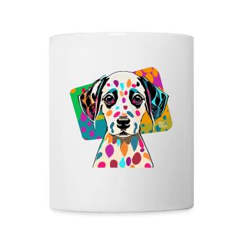 Dalmatiner - Tasse - Weiß - Vorne