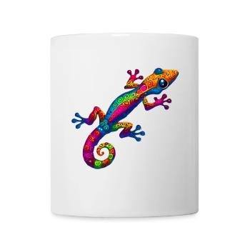 Gecko - Tasse - Weiß - Vorne