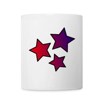 STAR. STARS. STAR. FEAST. ANNIVERSARY. CHRISTMAS - Mug - white - Front