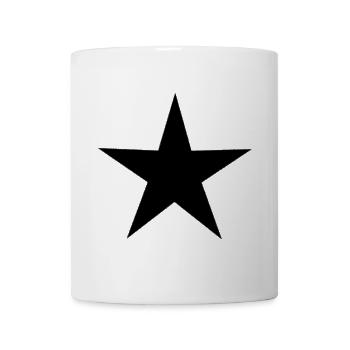 STERN. STERNE. STERN. FEST. JAHRESTAG. WEIHNACHTEN - Tasse - Weiß - Vorne