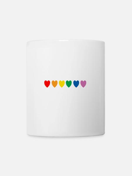 Liebe über alles - Tasse - Weiß