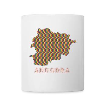 Andorra Pride - Mug - white - Front