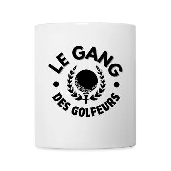 golf, golfeur, fan de golf - Mug blanc - blanc - Devant