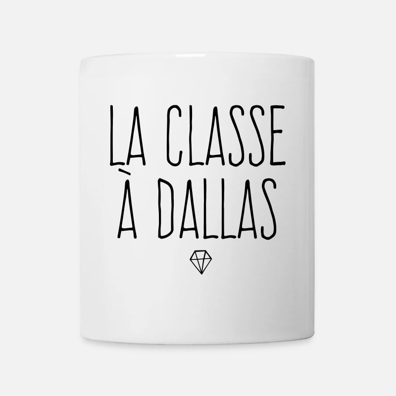 La classe à Dallas - Mug blanc - blanc