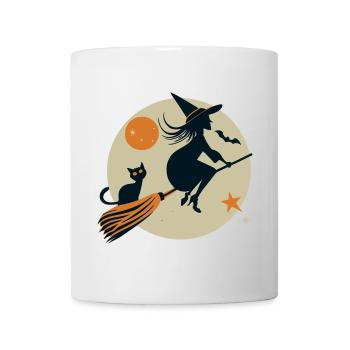 Hexe - Tasse - Weiß - Vorne