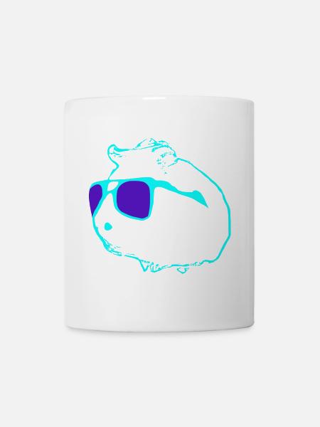 Cool guinea pig - Mug - white