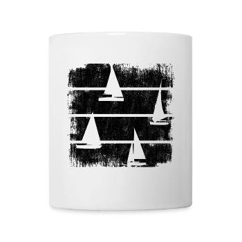 Segelboote - Tasse - Weiß - Vorne