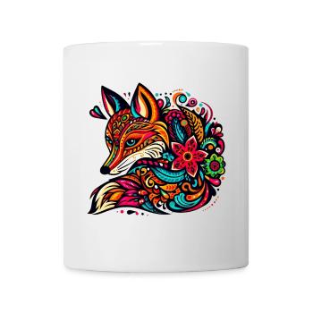 Renard - Mug blanc - blanc - Devant