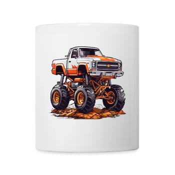 Monster Truck Racing - Mug - white - Front
