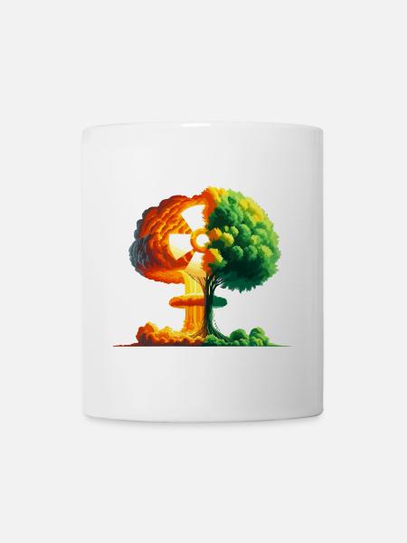 Tree of Life and Nuclear Blast - Mug - white