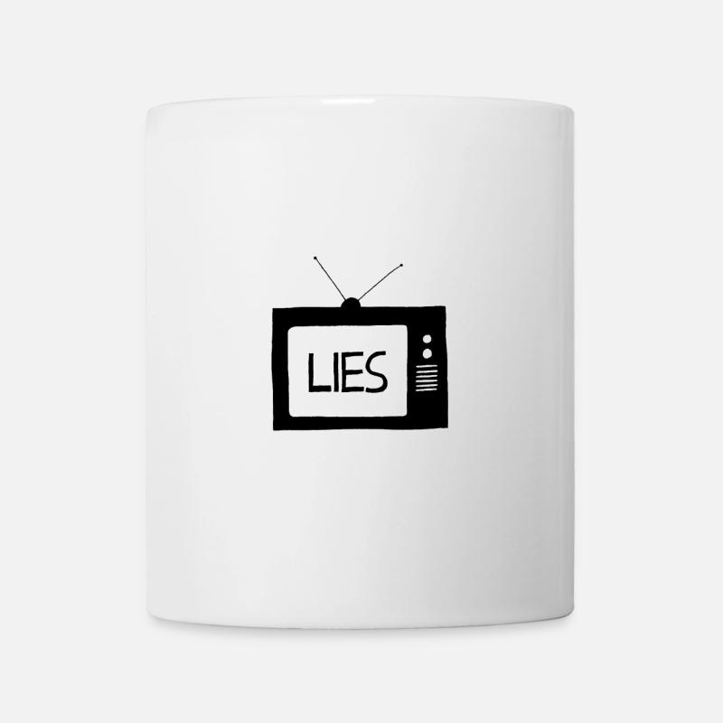 LIES - Mug blanc - blanc