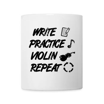 Geiger Spruch - Tasse - Weiß - Vorne
