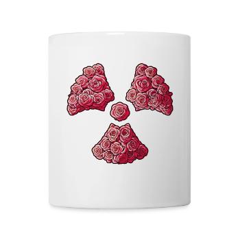 Radioactive Clover Roses Manip Radio Radiology - Mug - white - Front