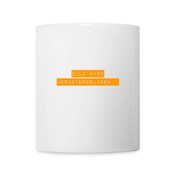 es lädt - Tasse - Weiß - Vorne