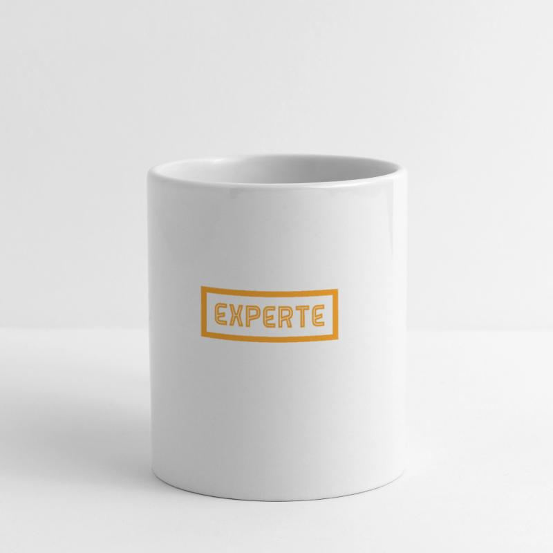 vor dir steht ein Experte Tasse
