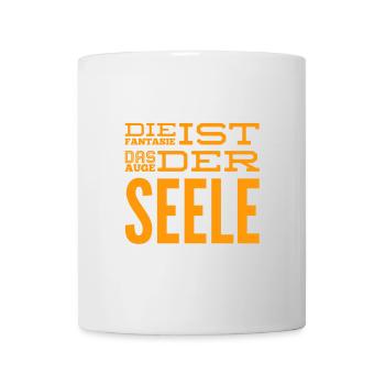 ich liebe Fantasie - Tasse - Weiß - Vorne
