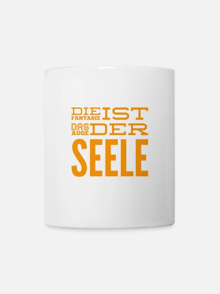 ich liebe Fantasie - Tasse - Weiß