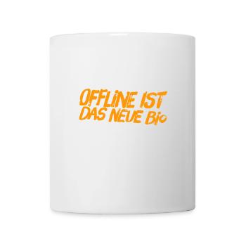 offline ist mein Ding - Tasse - Weiß - Vorne