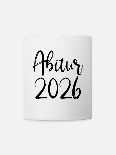 Abitur 2026 - Tasse - Weiß