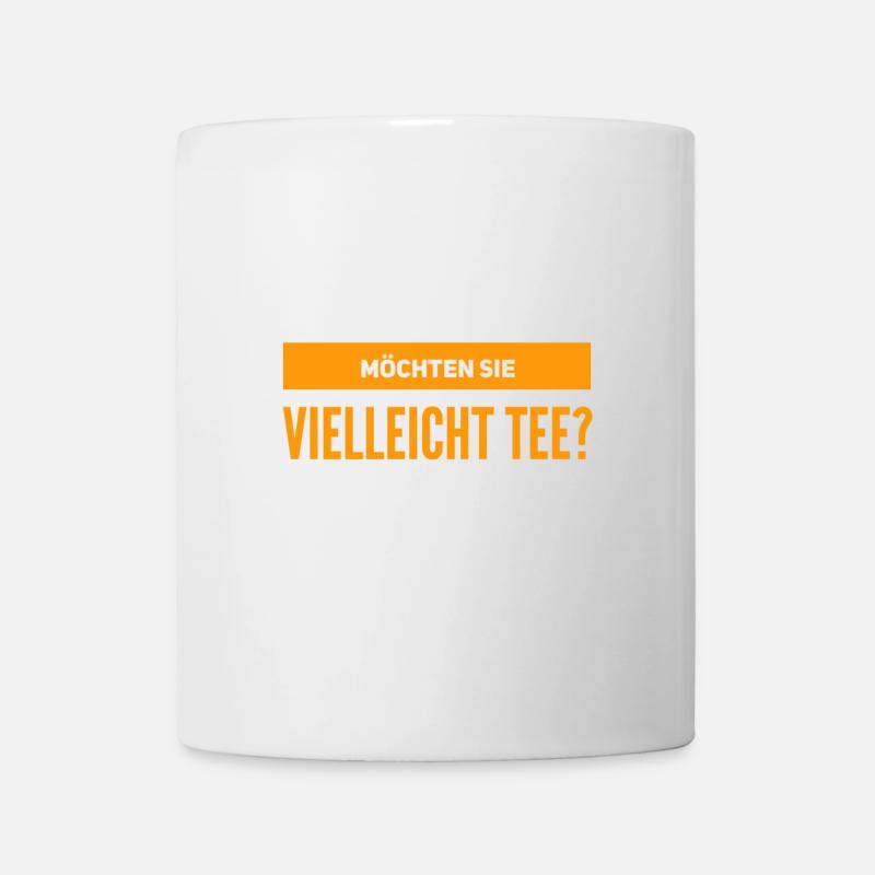 mögen sie Tee? - Tasse - Weiß