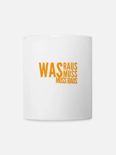 befrei dich - Tasse - Weiß
