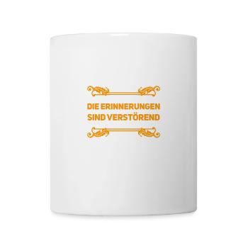 verstörende Vergangenheit - Tasse - Weiß - Vorne