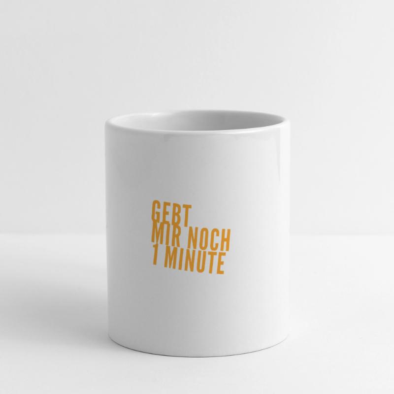 es wird ein wenig später Tasse