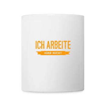 ich habe gekündigt - Tasse - Weiß - Vorne