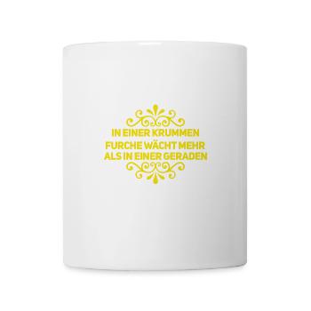 sei wie du bist - Tasse - Weiß - Vorne
