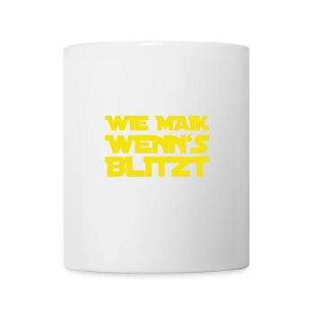 ich bin geschockt - Tasse - Weiß - Vorne