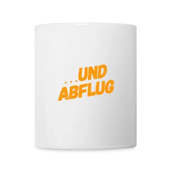 ab geht die Post - Tasse - Weiß - Vorne