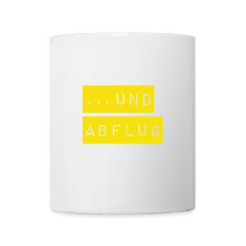 auf geht`s - Tasse - Weiß - Vorne