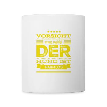 gefährliches Frauchen - Tasse - Weiß - Vorne