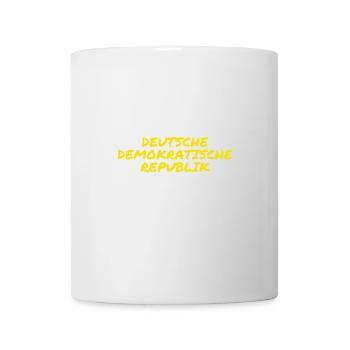 ich komme aus dem Osten - Tasse - Weiß - Vorne