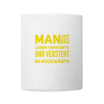 Lebenserfahrung ist wundervoll - Tasse - Weiß - Vorne