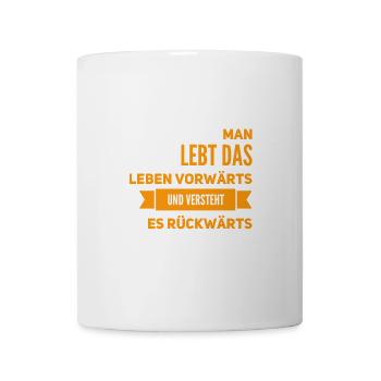Lebenserfahrung ist super - Tasse - Weiß - Vorne