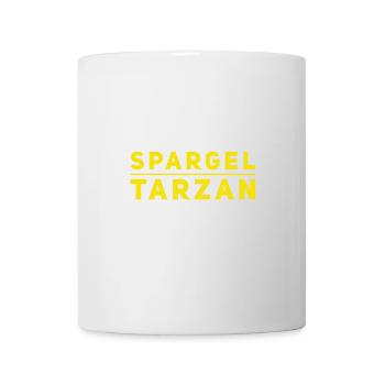ich bin ein schlanker Mann - Tasse - Weiß - Vorne
