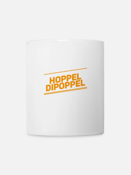 ich mag hoppel dipoppel - Tasse - Weiß