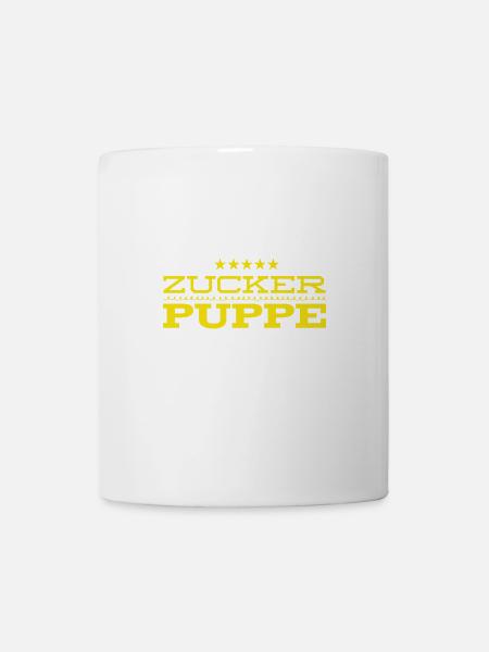 schöne Frau - Tasse - Weiß