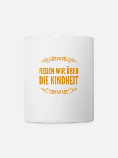 unsere Kindheit - Tasse - Weiß