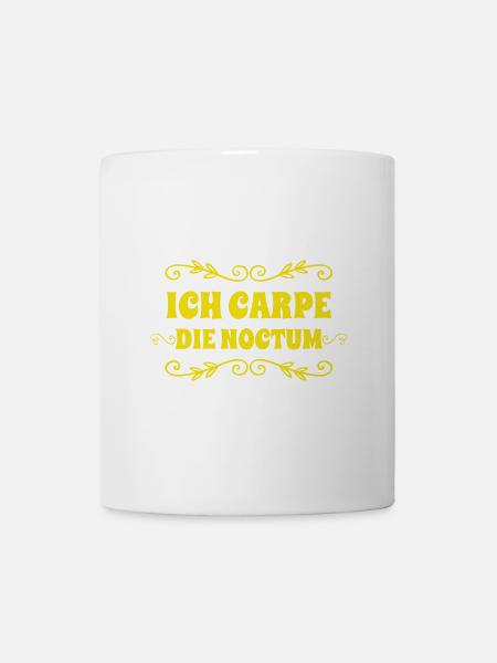 Nachteule - Tasse - Weiß