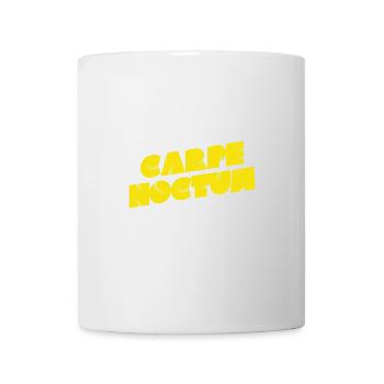 die Nacht ist super - Tasse - Weiß - Vorne