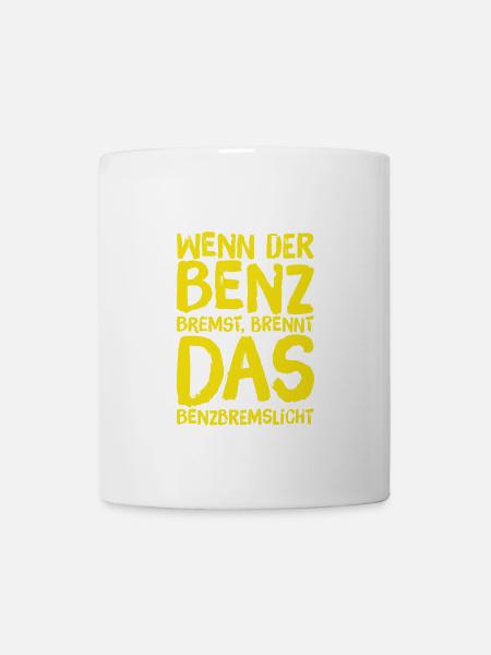 Bremslicht - Tasse - Weiß